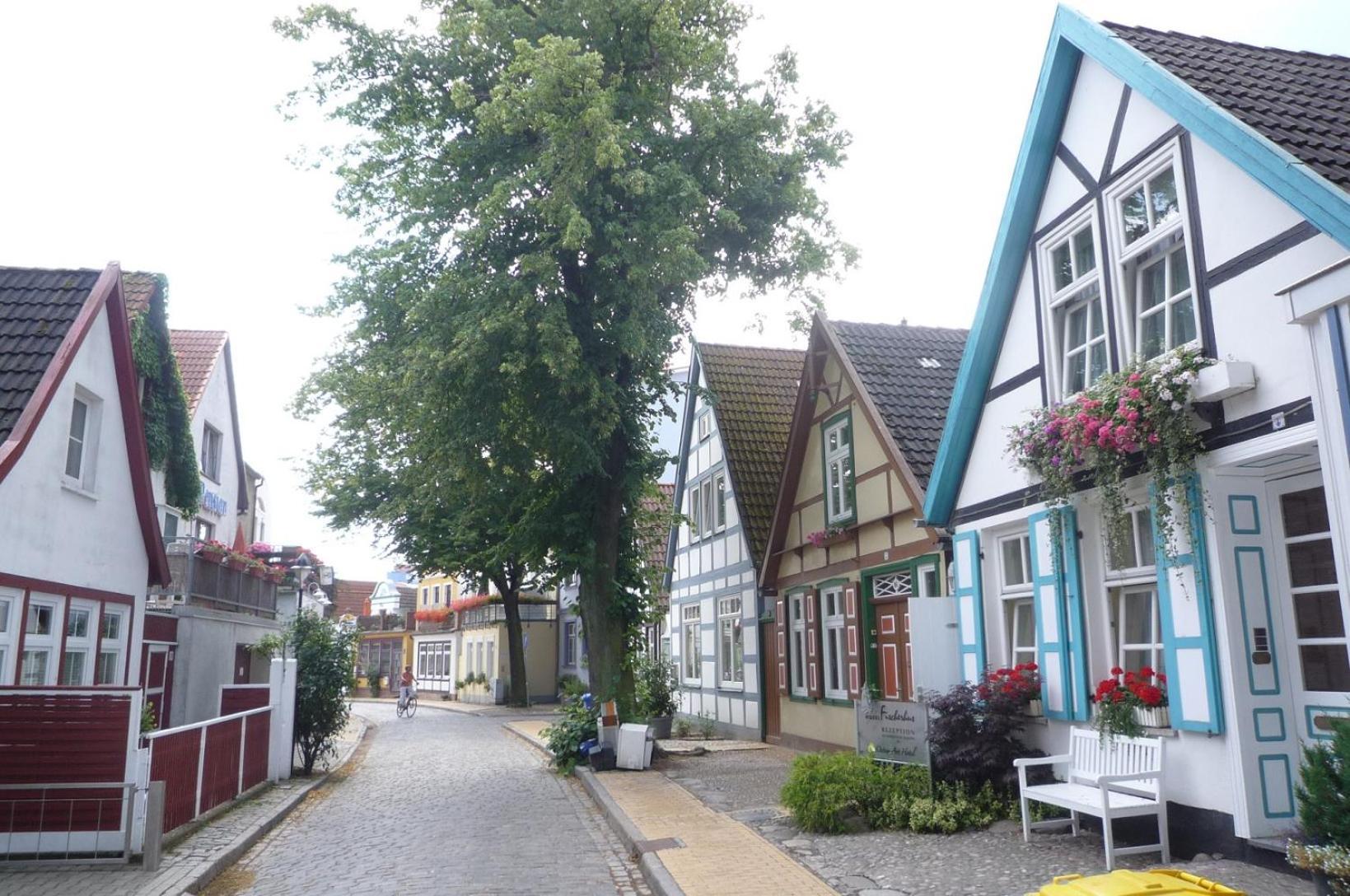 Strandmuschel, ca 100m z. Alten Strom Rostock Exterior foto